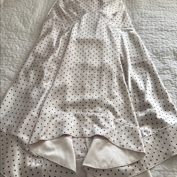 Acler Black and White Polka Dot Pencil Skirt - Picture 2 of 6